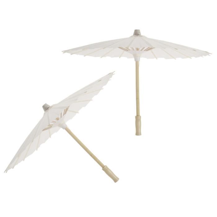 Parasol Blanc Decoratif Chinois Japonais Artisanat Parapluie Pour Bebe Douche Anniversaire Decoration De Mariage Umbrella Achat Vente Parasol Parasol Blanc Decoratif Cdiscount