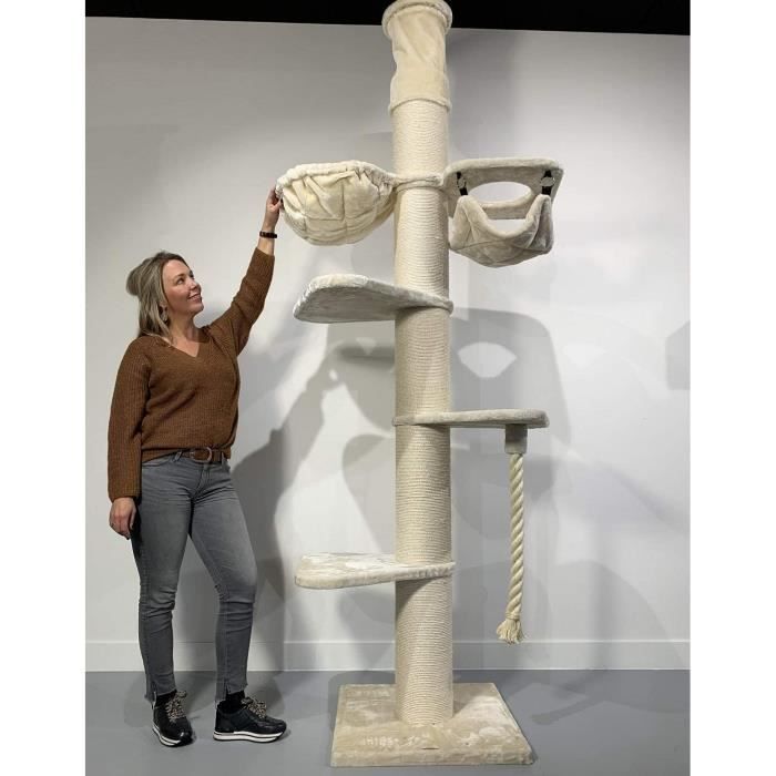 Arbre A Chat Xxl Geant Maine Coon Tower Crown Beige Fixation Plafond Hauteur Griffoir Arbres Pour Grand Gros Chats Solide A Grande Cdiscount Animalerie Arbre A Chat Xxl Geant Maine Coon Tower Crown Beige Fixation Plafond Hauteur Griffoir Arbres Pour Grand Gros Chats Solide A Grande Cdiscount Animalerie