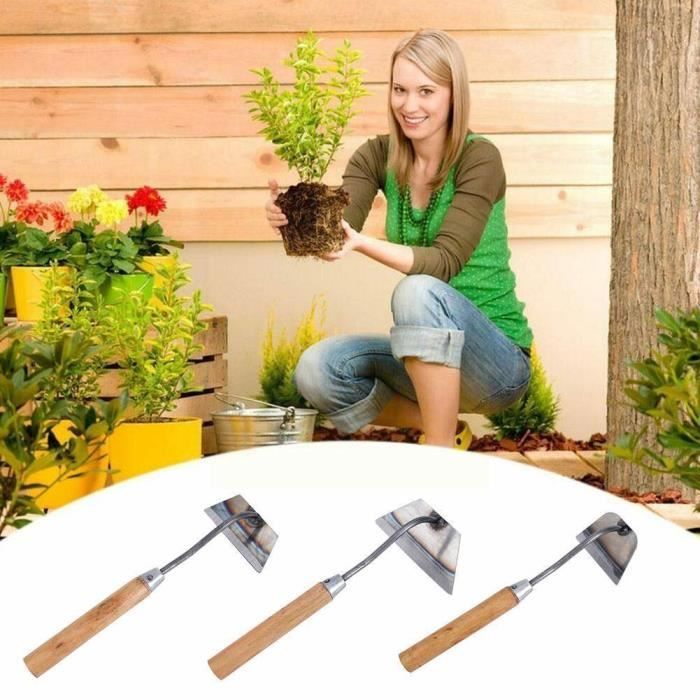 Binette Japonaise Faucille De Désherbage - Outil De Jardinage à Main Précis Et Efficace En Acier
