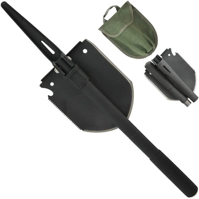 Pelle De Survie Militaire Pliable - Multi-usage Bêche Tactique Camping