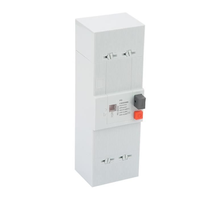 Fdit disjoncteur bipolaire 30-60A 2 pôles 50Hz / 60Hz interrupteur dair de protection de disjoncteur basse tension