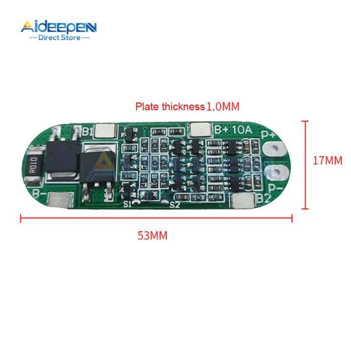 4S 30A BATTERIE lithium-fer phosphate carte PCB BMS avec circuit d 4S 30A BATTERIE lithium-fer phosphate carte PCB BMS avec circuit d