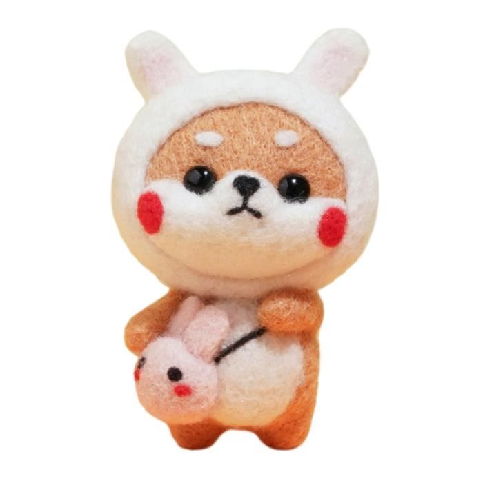 Artec360 Chat Paresseux Laine A Feutrer Feutrage Kit Roving Laine 70S