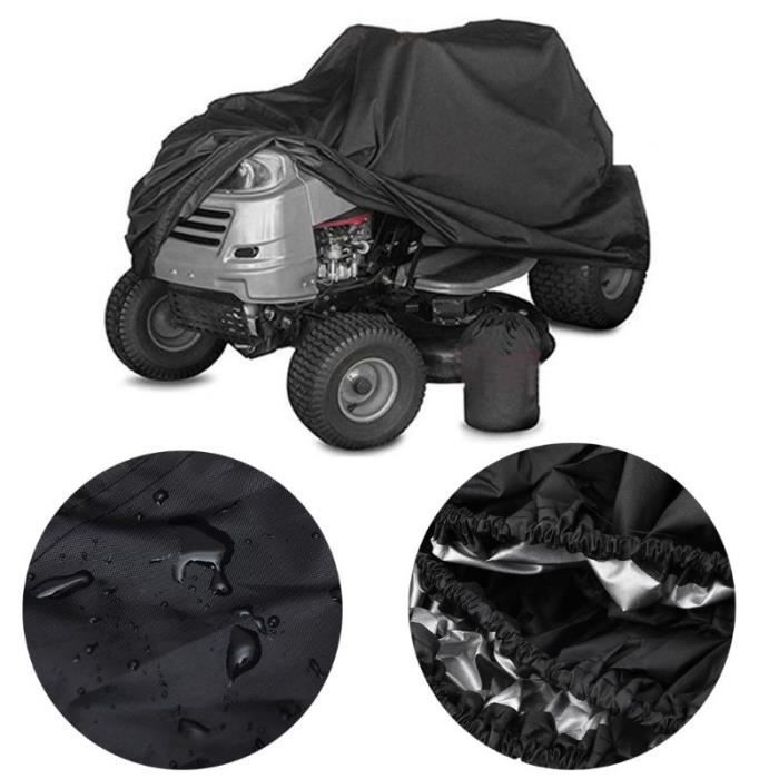 Housse Imperméable Oxford 420D Pour Robot Tondeuse - Taille 78x56x36 Cm, Cordon Serrage, Protection Intempéries
