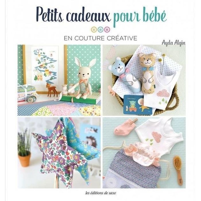 Livre - petits cadeaux pour enfants en couture créative