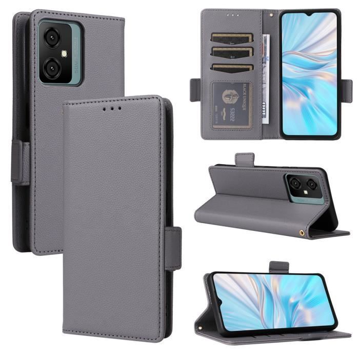 Oppo A98 Hoesje met Kaarthouder Back Cover Zwart