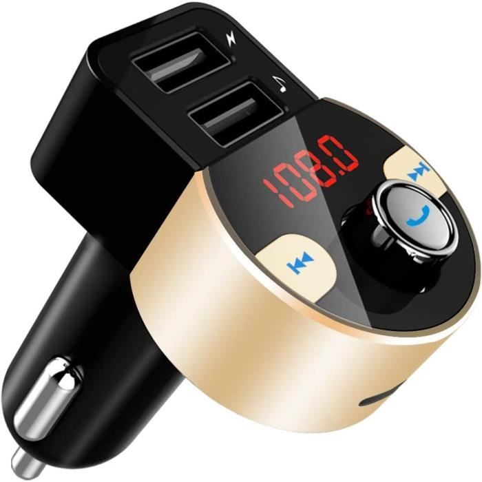 Transmetteur FM bluetooth avec lecteur MP3 et port USB