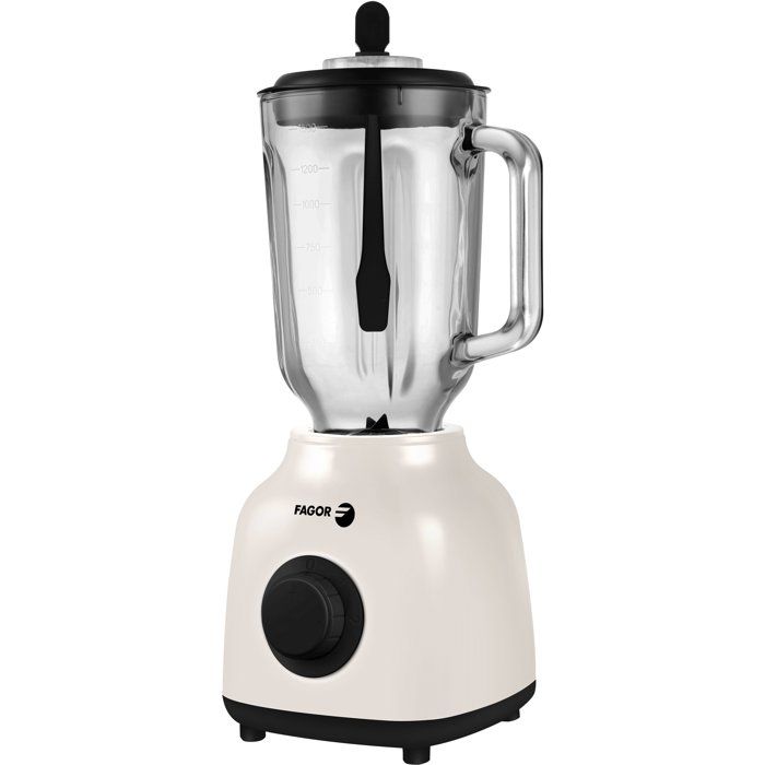 Blender 2 en 1 FAGOR FGC2160 Bol en verre gradué 15 Crème