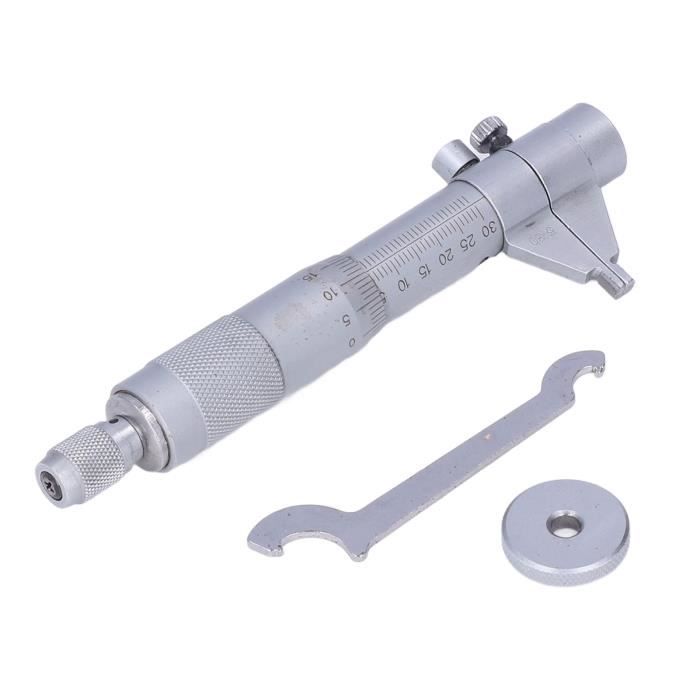 Micromètre Intérieur De Précision 0-13 Mm – Tête Ronde, Précision 0,01 Mm – Idéal Pour Mesures Internes Délicates