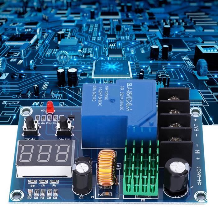 Carte Charge Équilibrage Batterie 2-6S - Adaptateur TP/FP/JST/XH/EH - 7.4-22.2V - Câble Plat Inclus