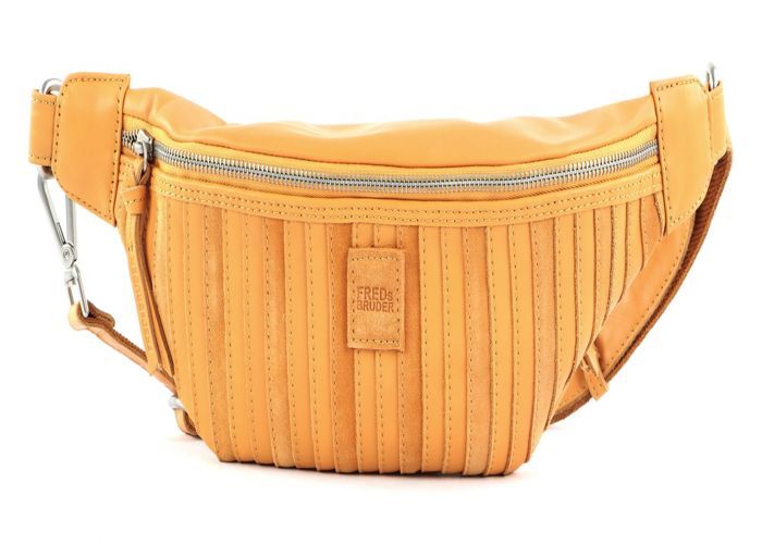 FREDsBRUDER Sac banane abricot en cuir pour femme - Ravi Bumbag Melon 171601