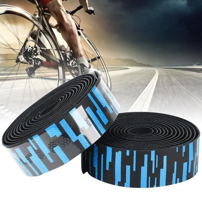 Bande De Guidon Vélo De Route EVA Perforée - Antidérapante, Ventilée, 200 X 3 Mm, Multicolore