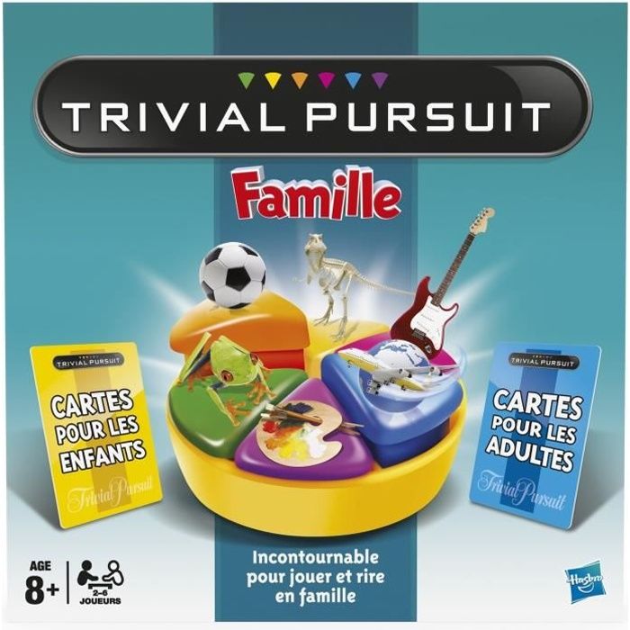 HASBRO GAMING - Trivial Pursuit Famille 5010994893736 - Achat / Vente jeu  société - plateau - Cdiscount