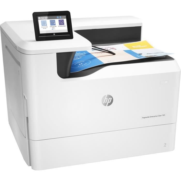 HP Imprimante PageWide Enterprise Color 765dn, Couleur, 2400 x 1200 DPI