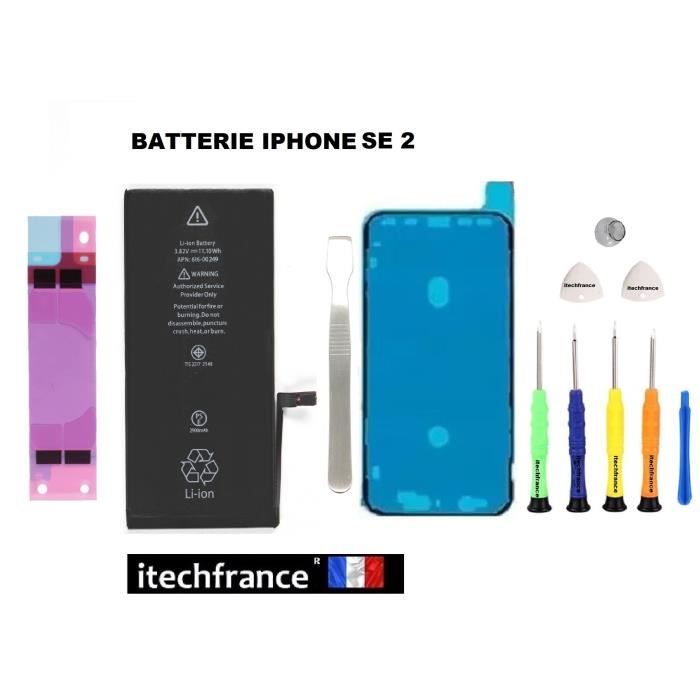 Batterie iphone SE 2 2020 qualité origine (1821mAh), kit de