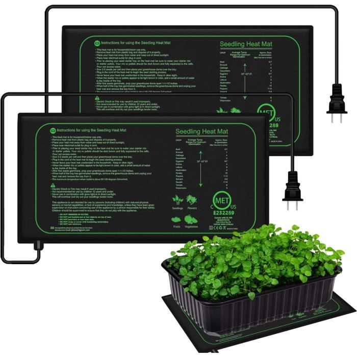 Tapis Chauffant Pour Semis Pliable Et Étanche - HURRISE - Hydroponique