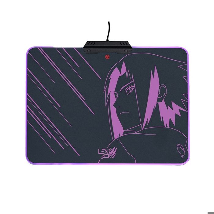 Tapis De Souris Lexip TSXLXMP0001 – Naruto Shippuden Sasuke, Rétroéclairage LED, Surface Micro-Texturée - vue 4