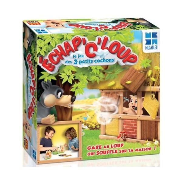 Nathan – Au Loup ! Jeu De Cartes Coopératif Et Compétitif – Sauve Les Animaux De La Forêt – Dès 4 Ans – 1 à 4 Joueurs