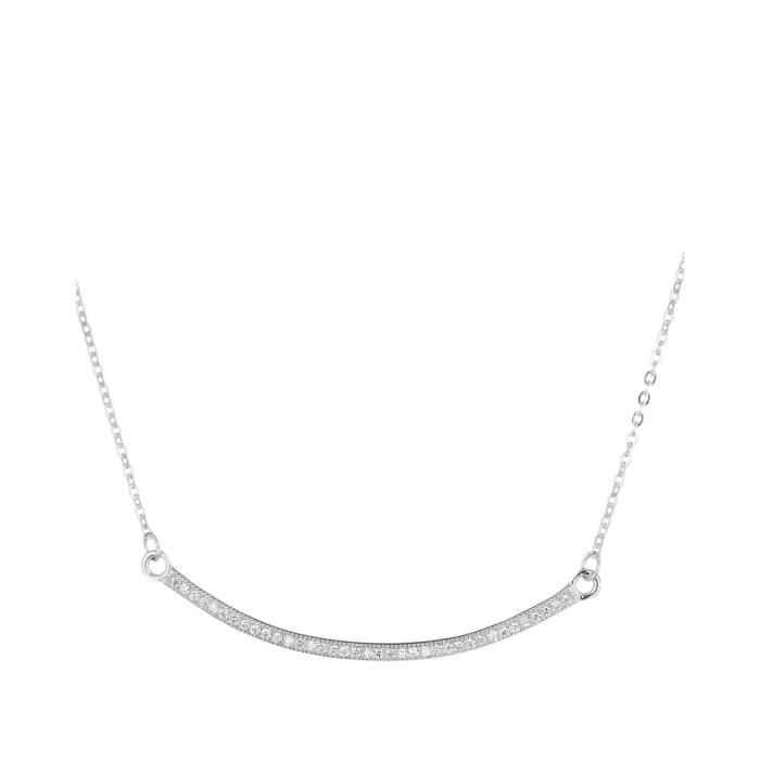 collier argent plastron collier argent plastron