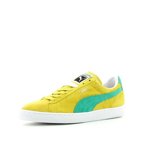 puma suede classic jaune
