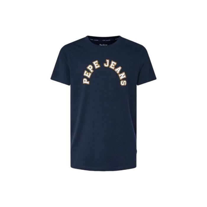 T-shirt PEPE JEANS WESTEND TEE FUTURE Bleu marine - Homme/Adulte