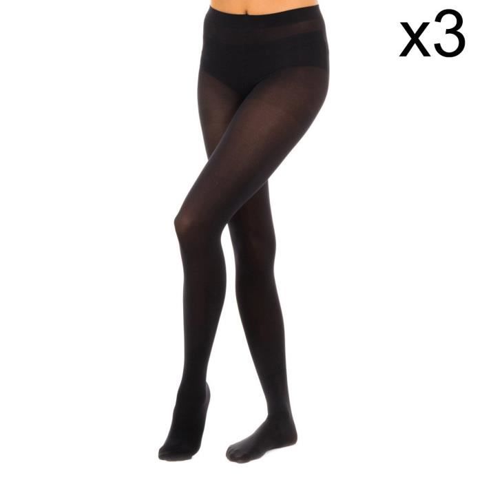 Pack 3 Culottes Moulantes Microfibre de 50 Deniers MICRO 50 femme
