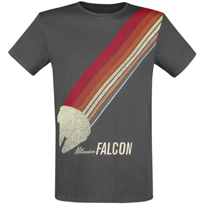 Visiter la boutique Star WarsSTAR WARS Millennium Falcon T-Shirt Adulte 
