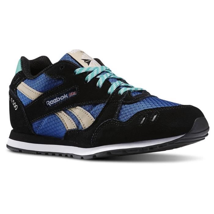 Reebok Baskets Reebok GL 1500 - REEBOK - Noir - Lacets - Plat - Synthétique - Mixte - Adulte
