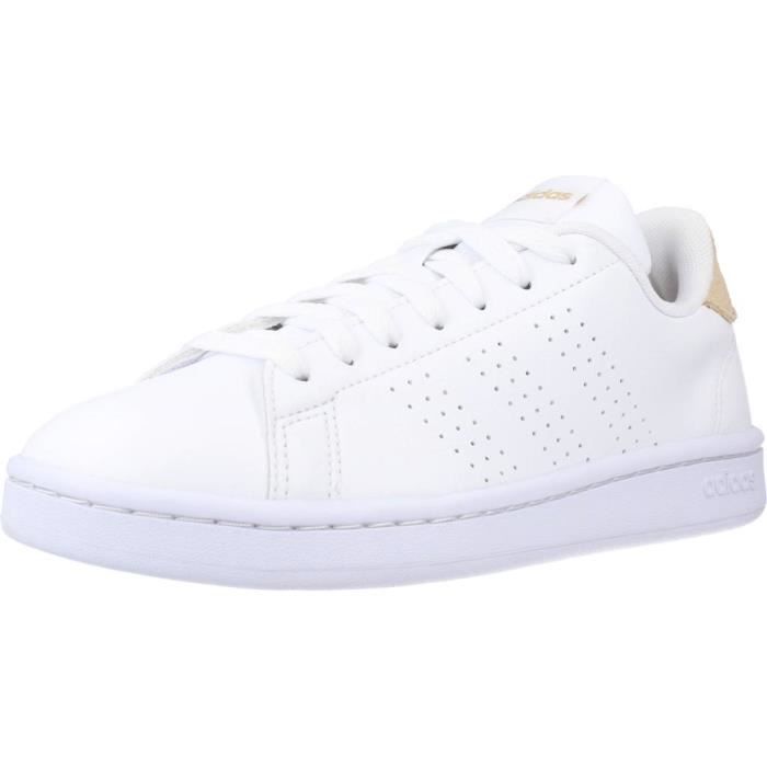 Adidas Basket Adidas 125398 Blanc 36 2/3 - ADIDAS - 125398 - Blanc - Femme - Lacets - Cuir