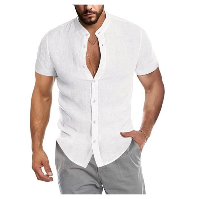 Chemise Homme Promodoro Manches Courtes – Coton-polyester, Coupe Classique, Neuve Avec étiquettes