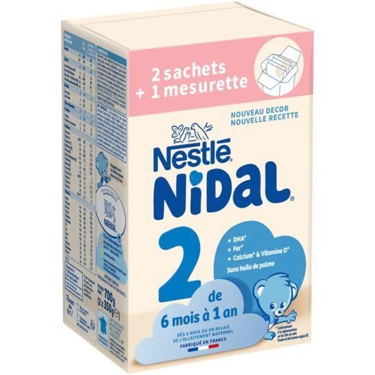 Nestle Nidal Lait En Poudre 2eme Age Bag In Box 2x350 G De 6 A 12 Mois Achat Vente Lait 2e Age Nestle Nidal Lait En Poudre 2eme