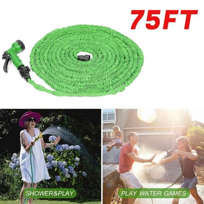 Kit Réparation Tuyau D’arrosage Extensible - 4 Pièces, Compatible Tuyaux 7,6 à 30,5 M, Rapide Et économique