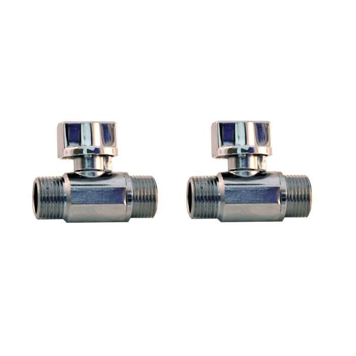 Distributeur Y 3 Voies Everfarel - 2 Robinets, 25/32/38 Mm, Pour Bassin & Irrigation