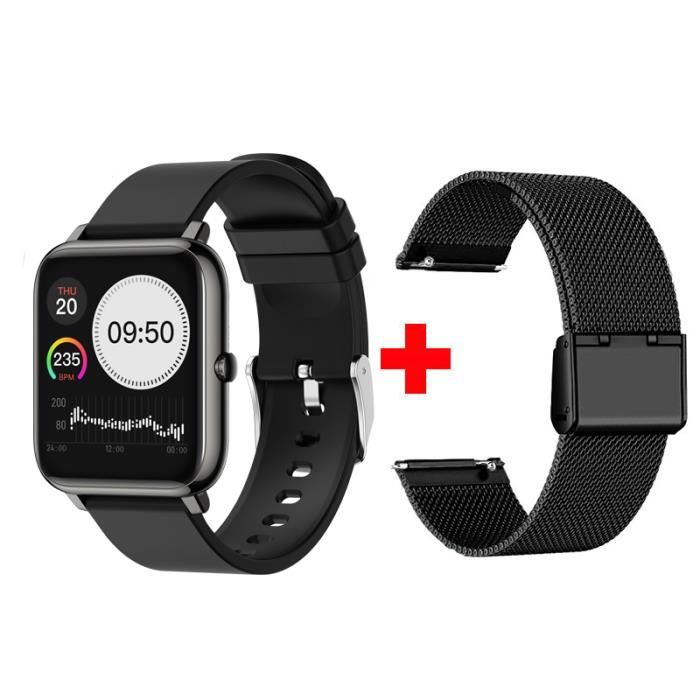 Montre connectée pour homme et femme - Avec fonction téléphone - Écran AMOLED de 139 - Étanche