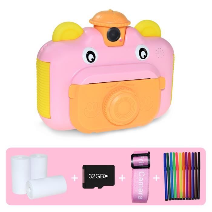ZQEJEFD Appareil Photo Instantané Enfant, 1080P Appareil Photo Numérique Enfant avec Carte de 32GB, Papier d'impression, 2.4 Pouces Appareil Photos Enfants, Cadeau pour Filles Garçons de 3-12 Ans ZQEJEFD Appareil Photo Instantané Enfant, 1080P Appareil Photo Numérique Enfant avec Carte de 32GB, Papier d'impression, 2.4 Pouces Appareil Photos Enfants, Cadeau pour Filles Garçons de 3-12 Ans