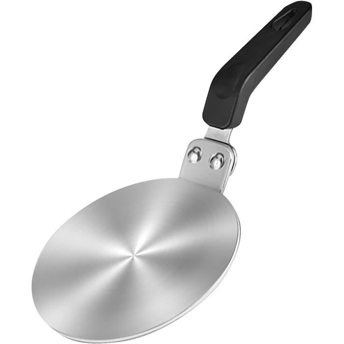 Plaque Adaptateur Pour Induction - 20 Cm, Acier Inox - Permet D'utiliser N'importe Quel Pot Sur Plaque à Induction