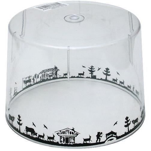 Relaxdays Cloche à Salade, Lot De 80, PVC, Protection Contre Le Gel Et Les Escargots Hlp 22 X 19 X 19 Cm Verte 79810459