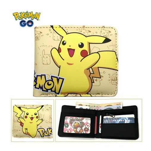 Portefeuille pikachu Porte monnaie Pokemon Cuir