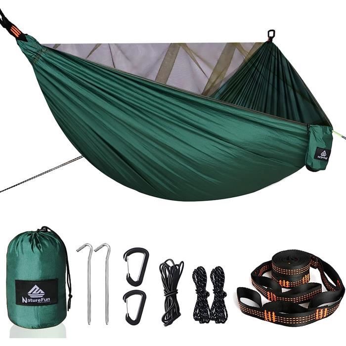 Hamac Parachute NatureFun 300kg - Ultra-Léger Pour Camping