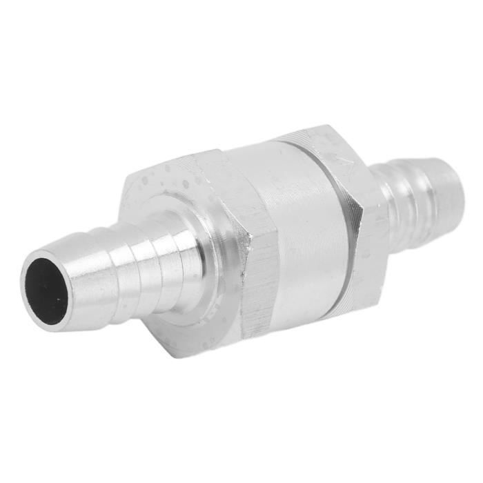 Clapet Anti-retour Unidirectionnel En Alliage D'aluminium 10mm - Pour Essence, Diesel, Eau, Huile - Pression 0.2-6 Bar - 13