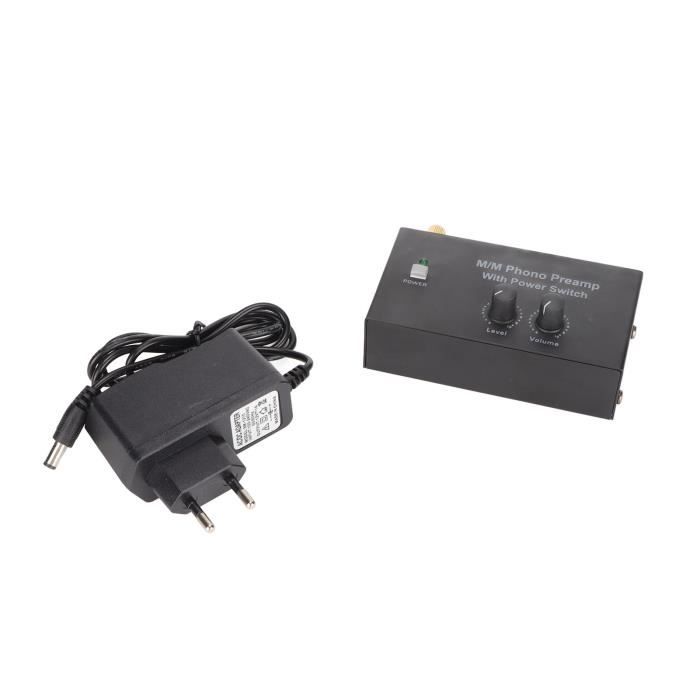 Preampl Giradischi Professionale Preamplificatore Phono PP500 Per Giradischi - Preamplificatore Professionale Basso Rumore 12V Pre Amplificatore Audio