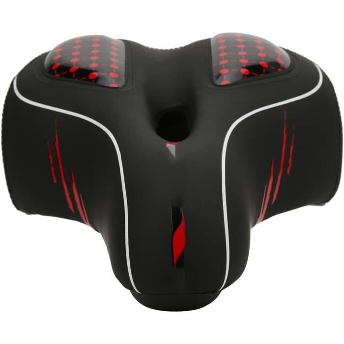 Selle De Vélo Sans Nez Pour Hommes Et Femmes - Confort Super Doux, Absorption Des Chocs - Pour VTT, Vélo Pliant