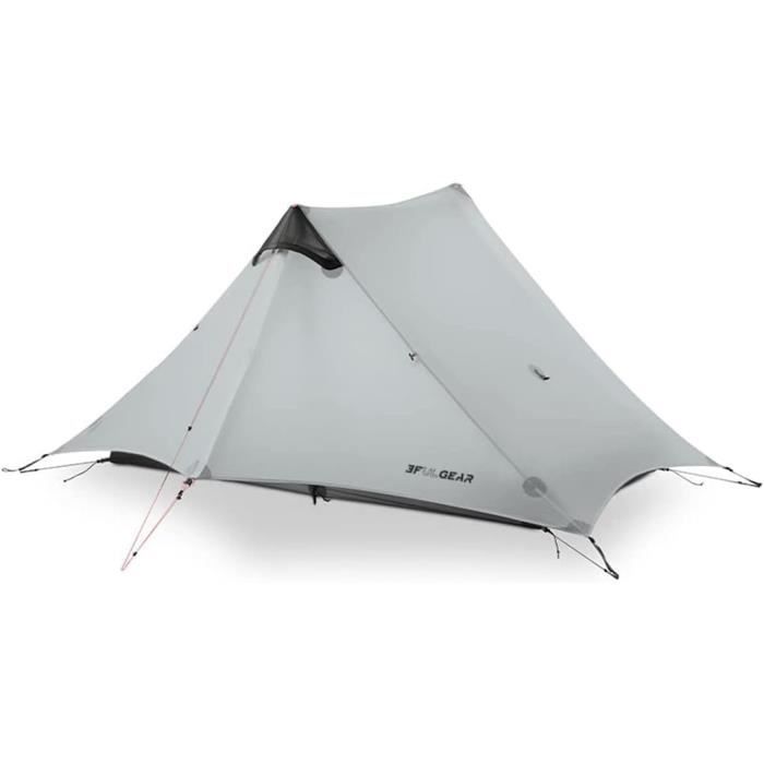 Tente Ultralégère 1 Personne Aluminium - Randonnée Camping Anti-Tempête - EMXU