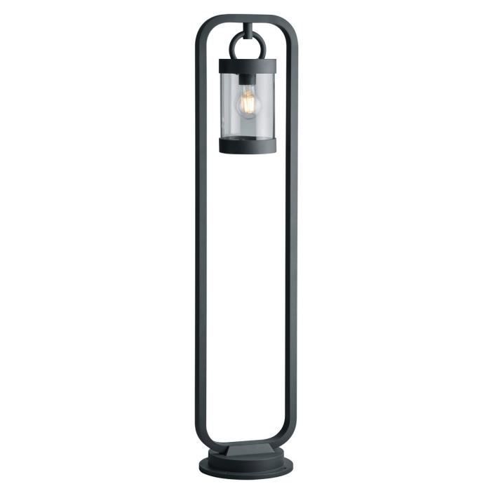 Potelet extérieur - TRIO - SAMBESI - Fonte daluminium - Gris anthracite - Design contemporain et vintage
