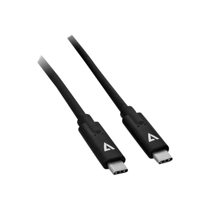 V7 V7UCC-2M-BLK-1E USB-C USB-C Cable 2m Noir