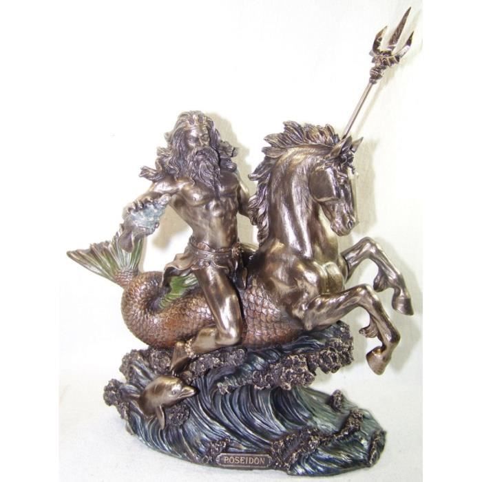 Statuette Dieu Grec Poseidon Cdiscount Maison Statuette Dieu Grec Poseidon Cdiscount Maison