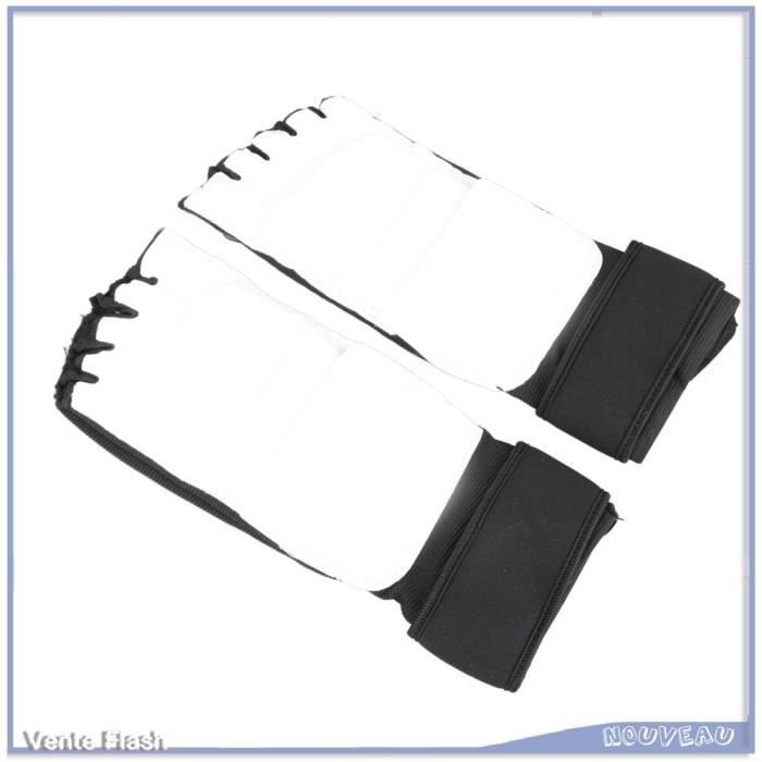 Taekwondo Protège-pieds En Cuir Pour Boxe MMA Sparring - Support Cheville Et Pieds