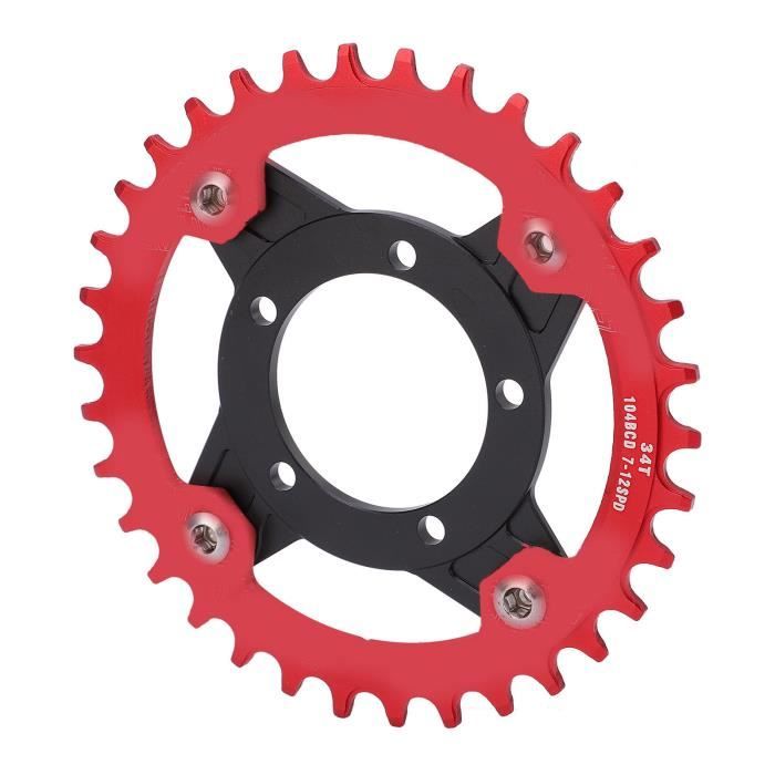 Yosoo 104BCD 32T Adaptateur Roue Chaîne Plateau CNC Alliage Aluminium