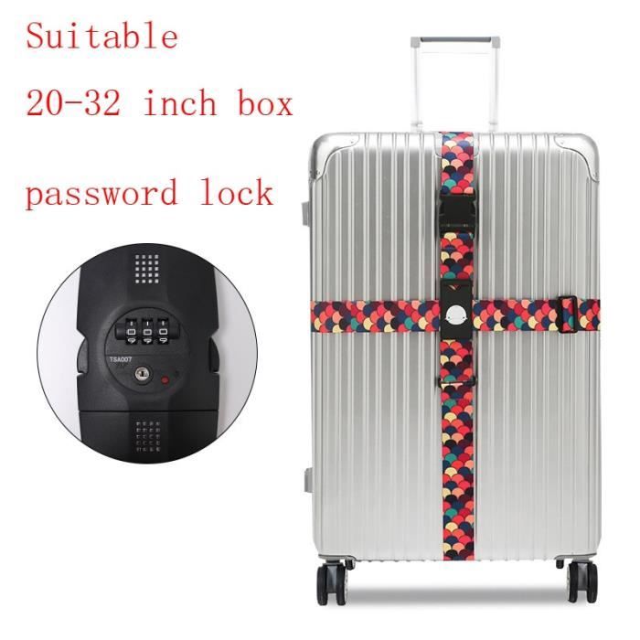 Bande De Repérage Pour Valise Avec Cadenas à Chiffres - Bien Visible, Générique, Neuf