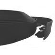 Bordure flexible en plastique pour jardin Noir 1 kit h.10 longueur mt.10-1